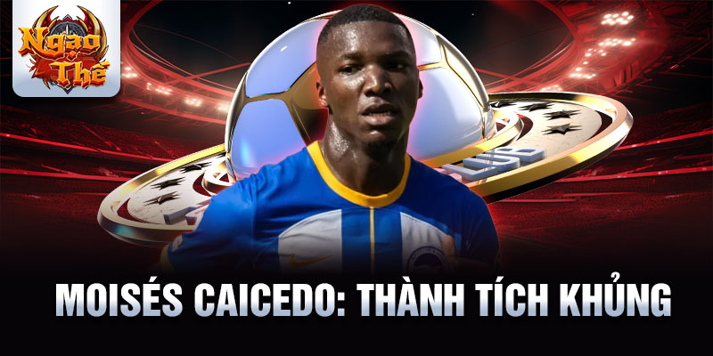 Moisés Caicedo: Thành tích khủng